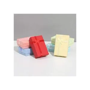 SKPPC 24 cajas de regalo de papel con tapas y lazos de_5