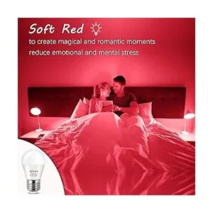 Bombilla LED roja regulable equivalente a 40 W bombillas_5