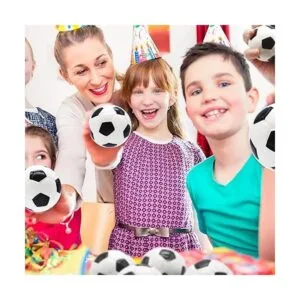 Paquete de 24 mini bolas deportivas de espuma fútbol de_6