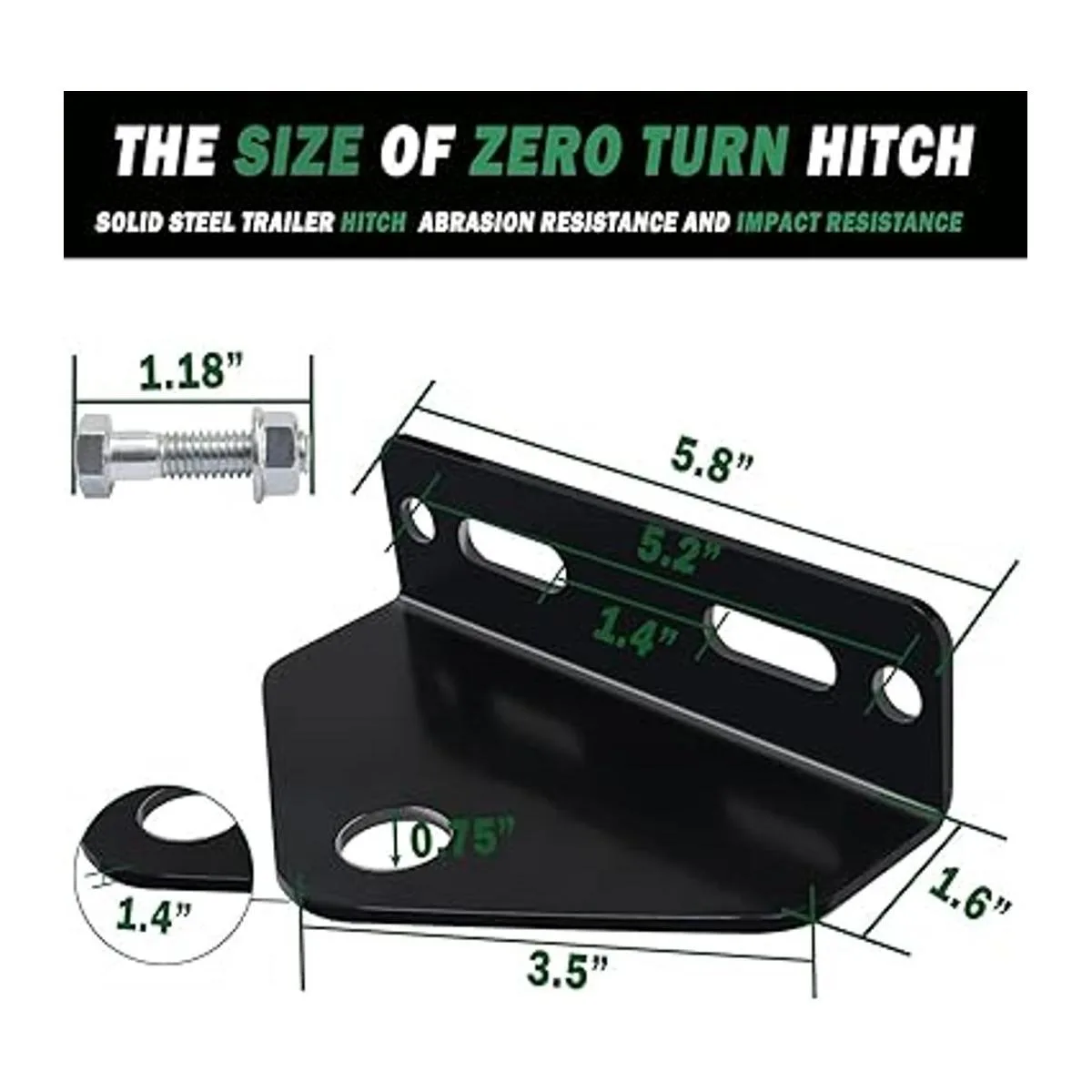 EilxMag Enganche universal de remolque para cortacésped de_2