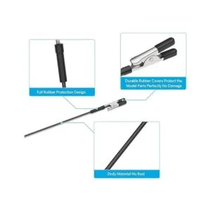 20 barras de clip de cocodrilo sin dientes de micro acero_6