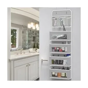 Simple Houseware Organizador de 4 bolsillos transparentes_5