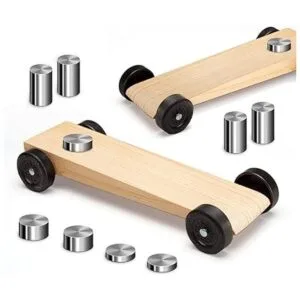 Pesas de tungsteno de 3.25 onzas para auto Derby de madera_6