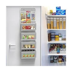 Simple Houseware Organizador de 4 bolsillos transparentes_6