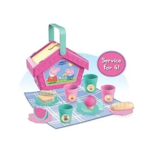 Peppa Pig Just Play Juego de picnic juguete de viaje con_5