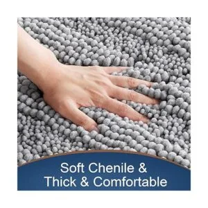 Yimobra Alfombra de baño de inodoro en forma de U_2