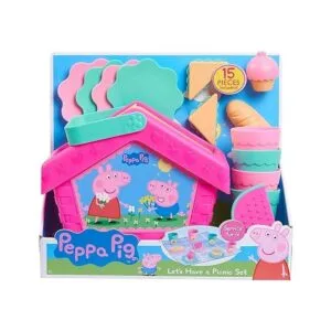 Peppa Pig Just Play Juego de picnic juguete de viaje con_4