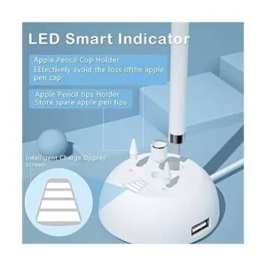 Soporte de carga compatible con Apple Pencil de 1_2