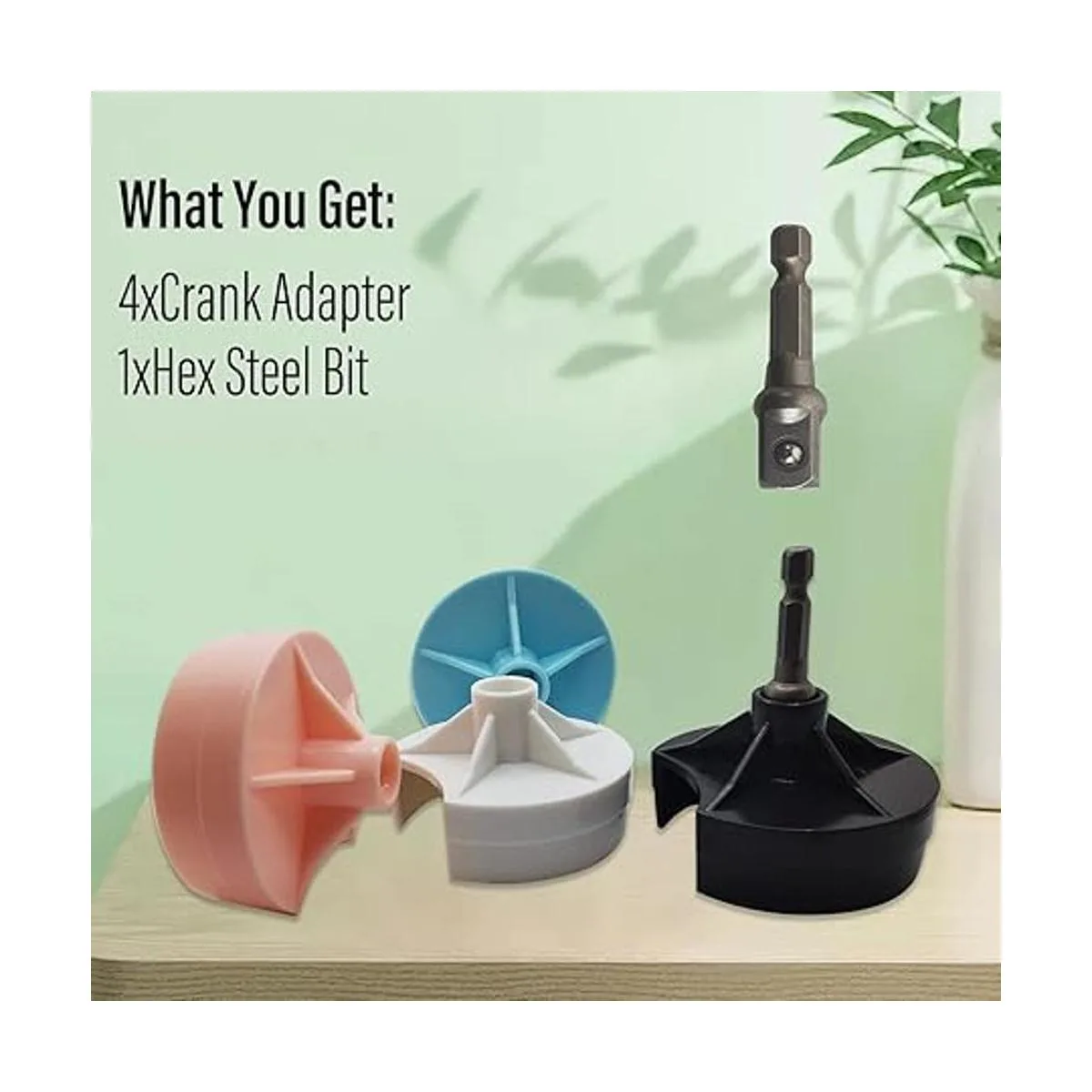 Adaptador de máquina de tejer accesorio de taladro para_5