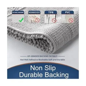 Yimobra Alfombra de baño de inodoro en forma de U_6