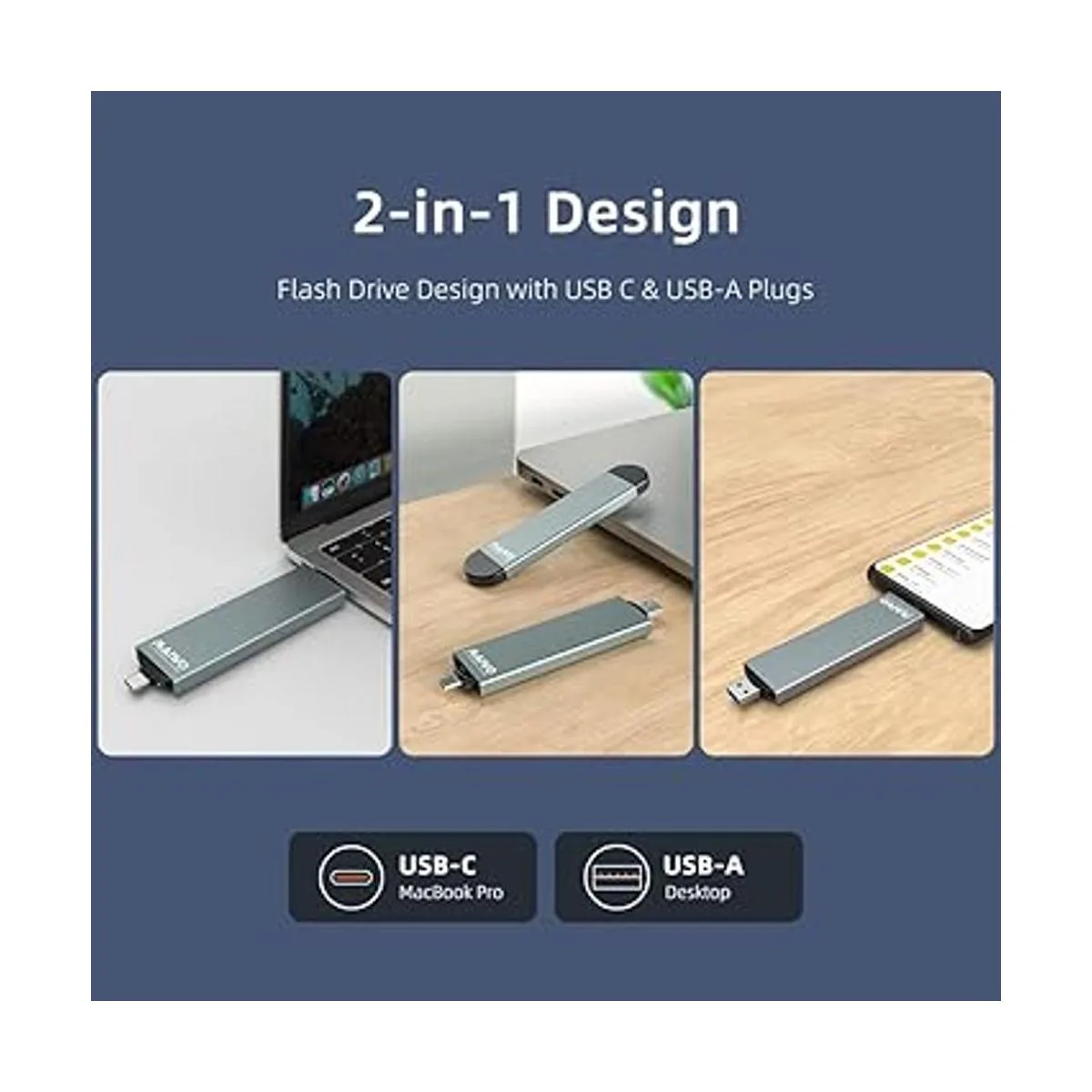 MAIWO Adaptador de caja SSD M.2 USB C USB 3.2 a M.2_4