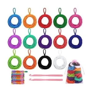 Aodaer 288 piezas de bucles para agarrar bucles elásticos_1