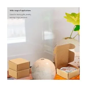 BadenBach 100 mini cajas de regalo de papel de estraza de_4