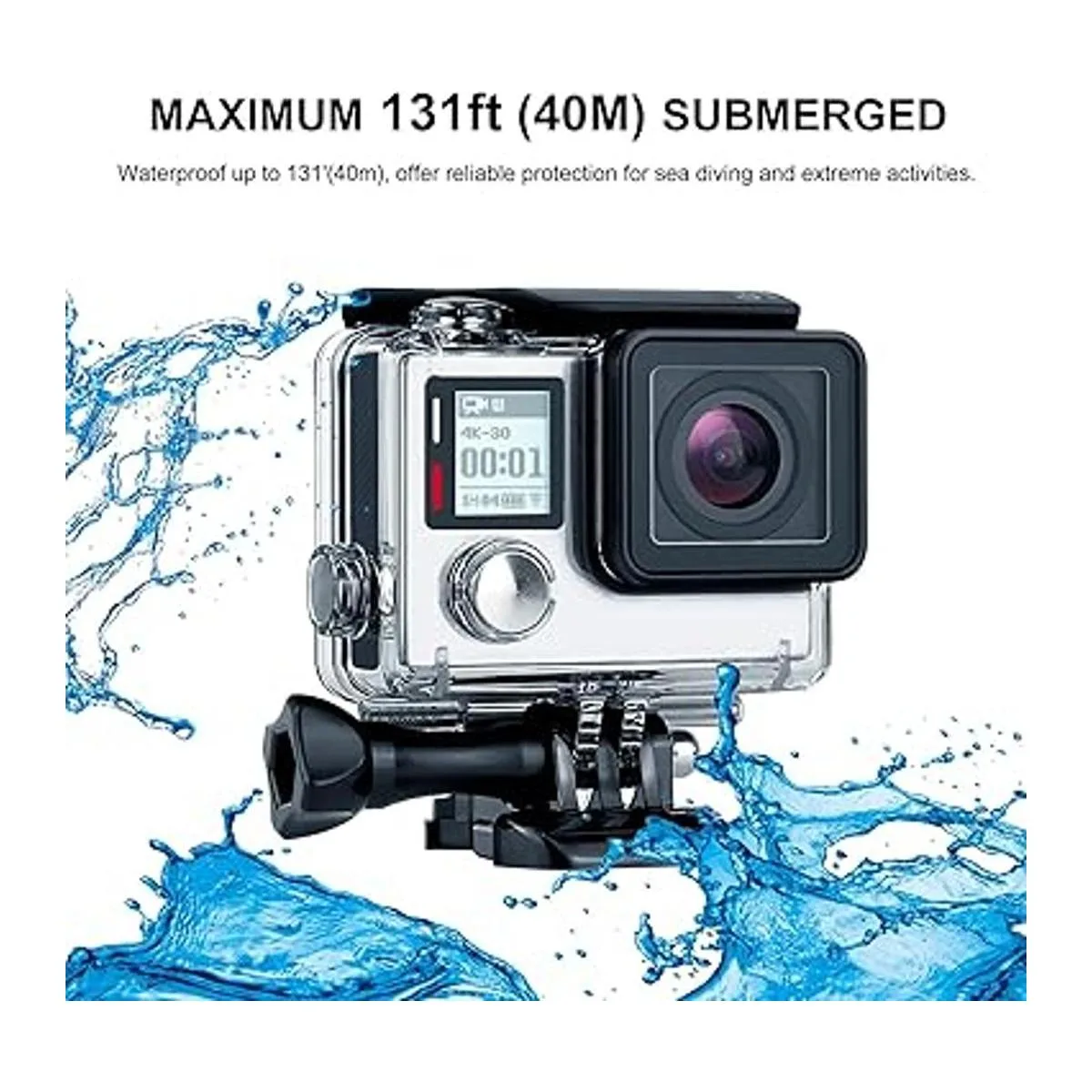 YALLSAME Funda impermeable para GoPro Hero 4 3 3 131_2