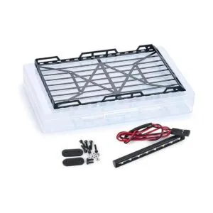 RCHub Portaequipajes y focos de acero inoxidable para_2