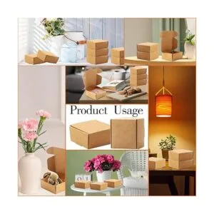 BadenBach 100 mini cajas de regalo de papel de estraza de_6