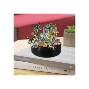 LICRAFT Escultura de escritorio mariposas juguete para_3