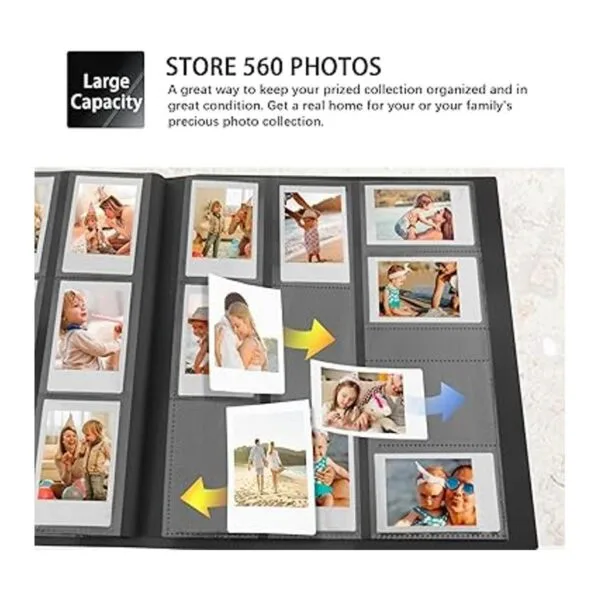lbum de fotos de 560 bolsillos para cámara Fujifilm_3