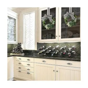 2 coronas de Navidad de 9 pulgadas para puerta delantera_6