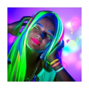 Paquete de 36 pulseras que brillan en la oscuridad_5