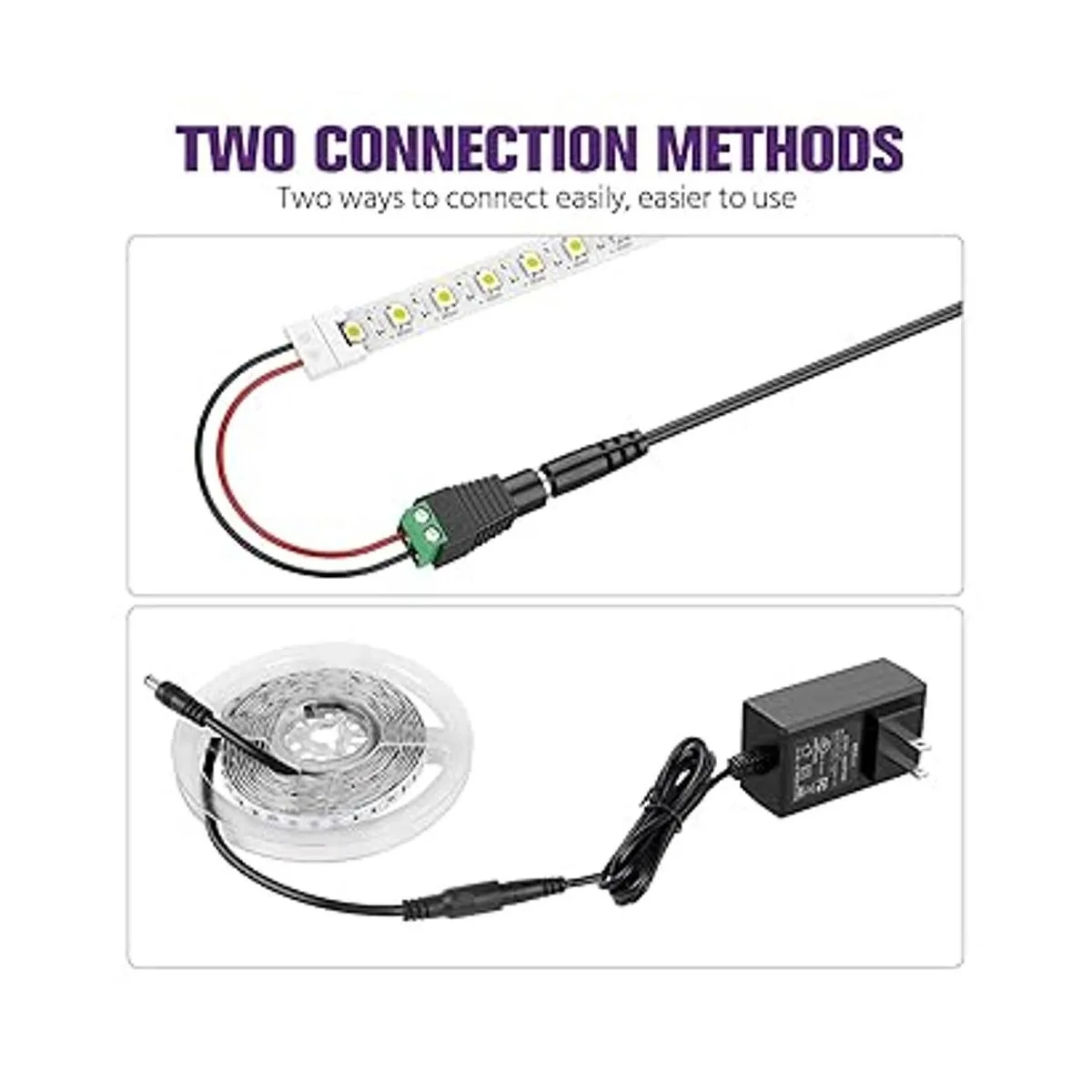 EMITEVER Fuente de alimentación de 24 V CC adaptador de_2