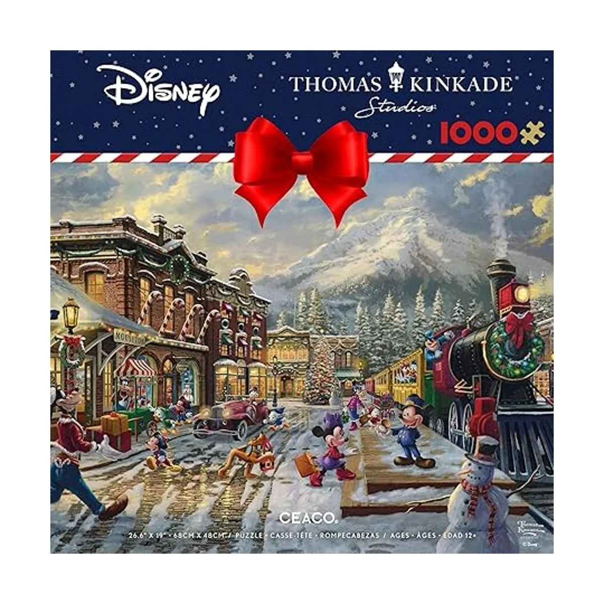 Ceaco Thomas Kinkade Holiday Candy Cane Express_2