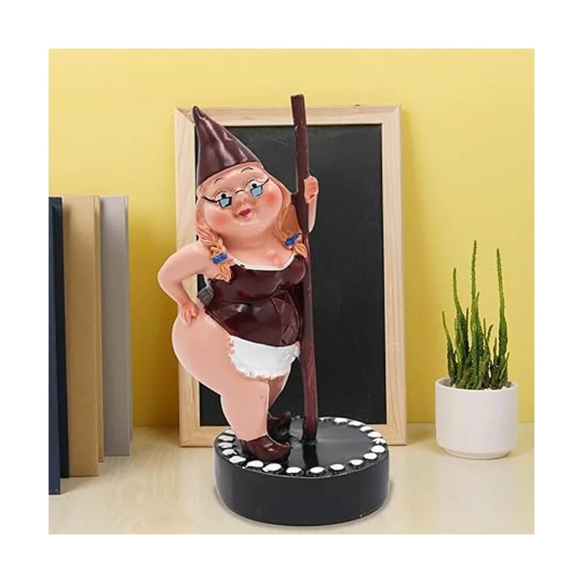 Estatua de gnomo danzante estatuas de gnomo de jardín de_6