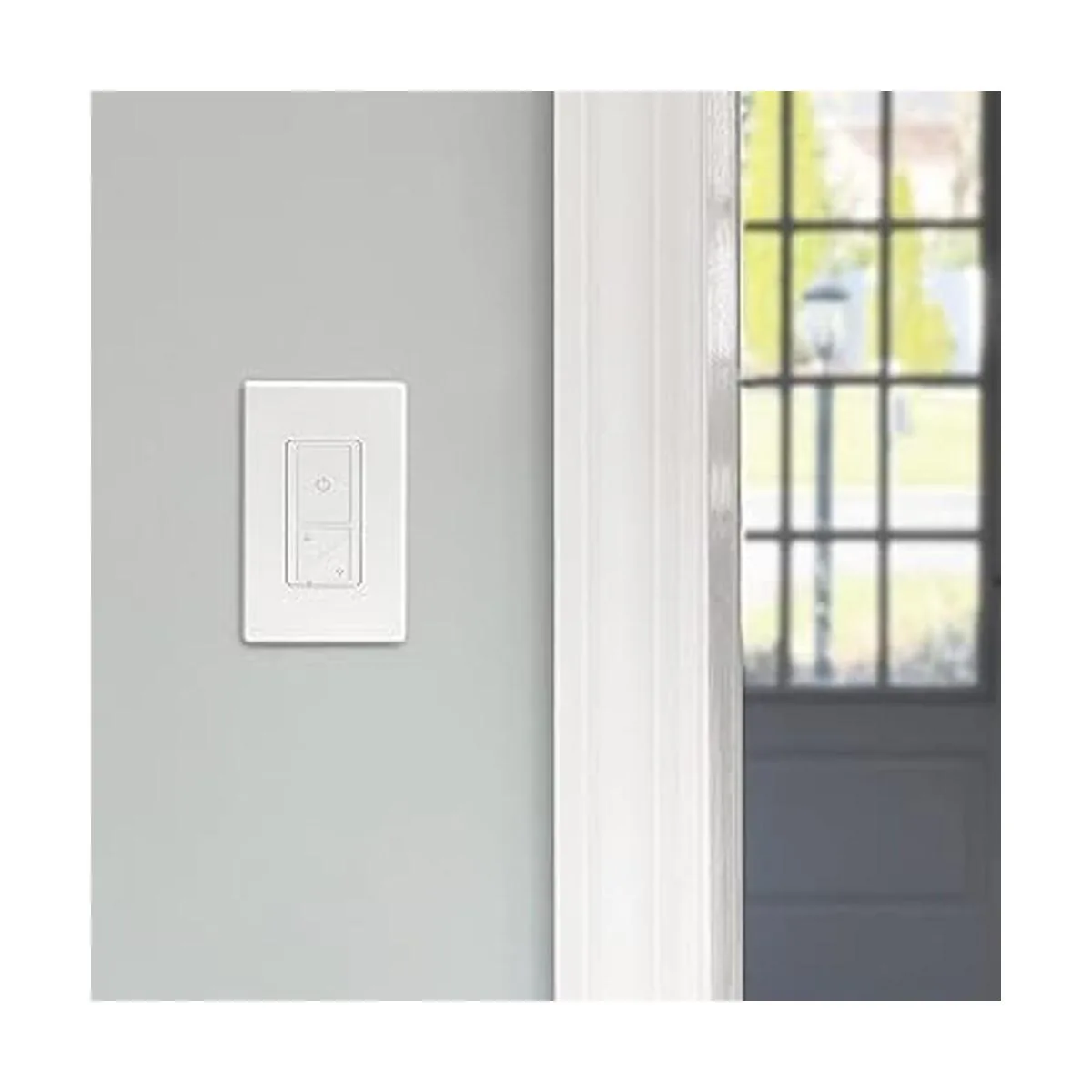 Maxxima Interruptor de luz de pared digital de 3 vías con_3