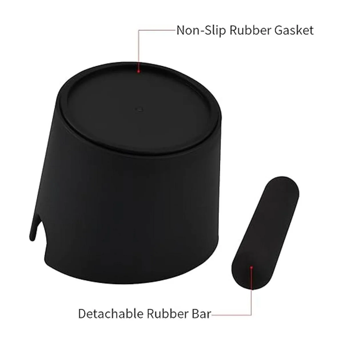 HOMEE Caja de golpe de café de 4.8 pulgadas absorbente de_3