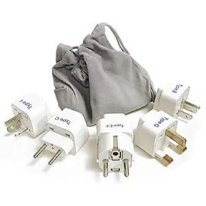 Ceptics Juego de enchufes adaptadores para viajes_1