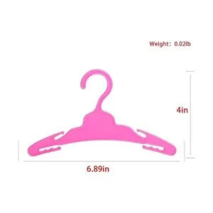 MSYO Paquete de 20 perchas para muñecas compatibles con_3