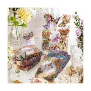 360 calcomanías de hadas de flores suministros de álbumes_3