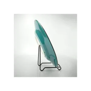 Artliving Paquete de 4 soportes negros de hierro para_6