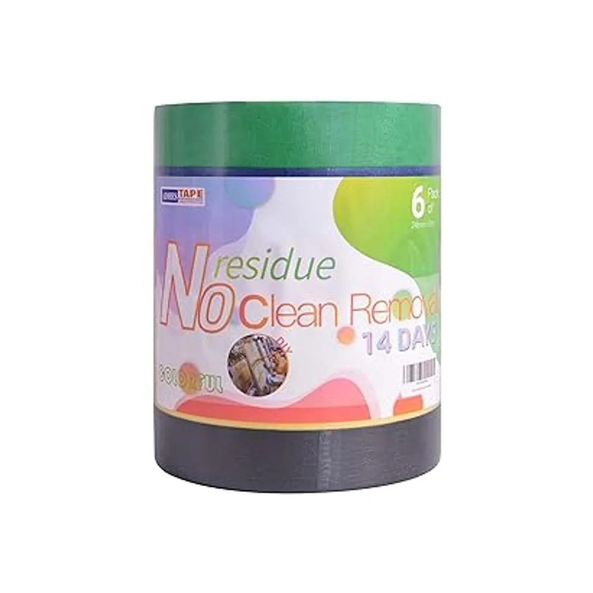 Cinta adhesiva de colores para pintores cinta de pintura_4