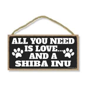 Honey Dew Gifts All You Need is Love and a Shiba Inu_1
