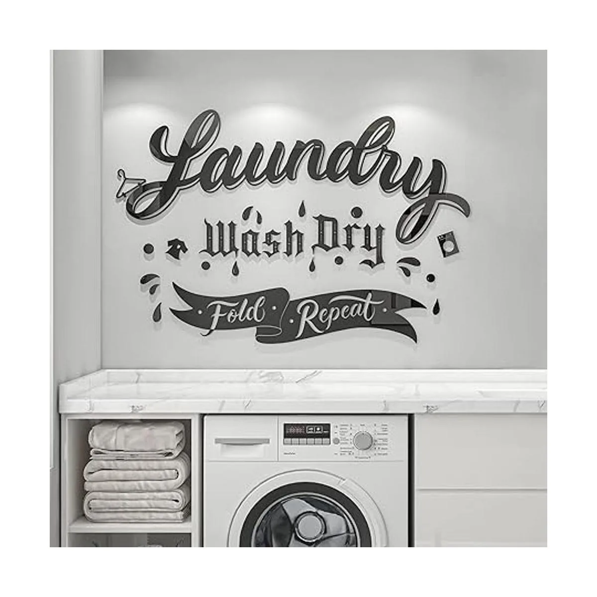 DecorSmart Letrero de decoración de cuarto de servicio_2