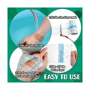 6 rollos de cinta adhesiva transparente elástica_3