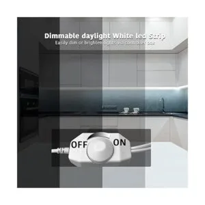 Dalattin Tira de luces LED blancas tira de luz LED_2