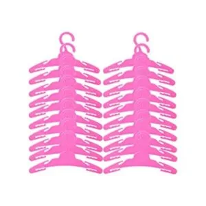 MSYO Paquete de 20 perchas para muñecas compatibles con_1