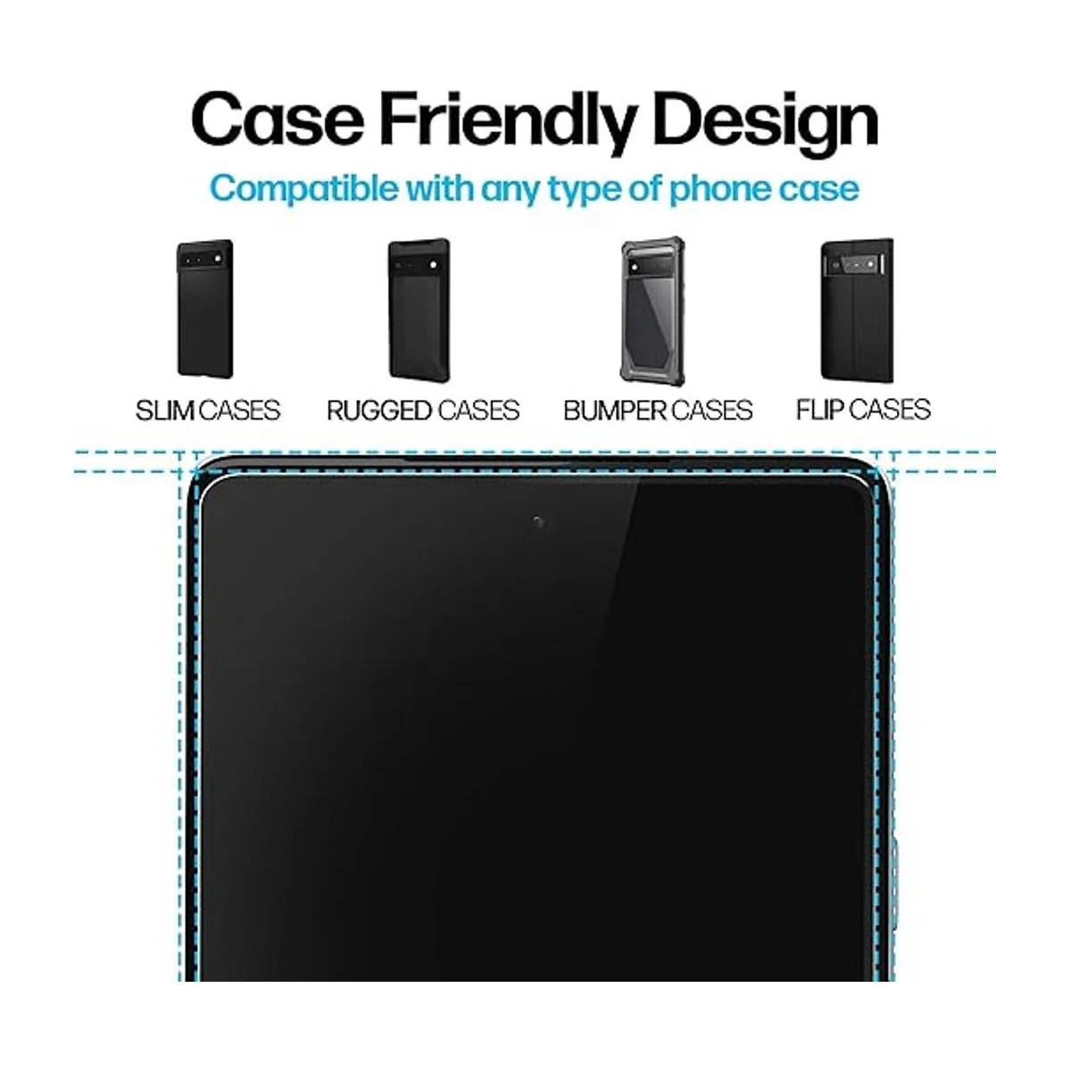 Power Theory Protector de pantalla para Google Pixel 6_5