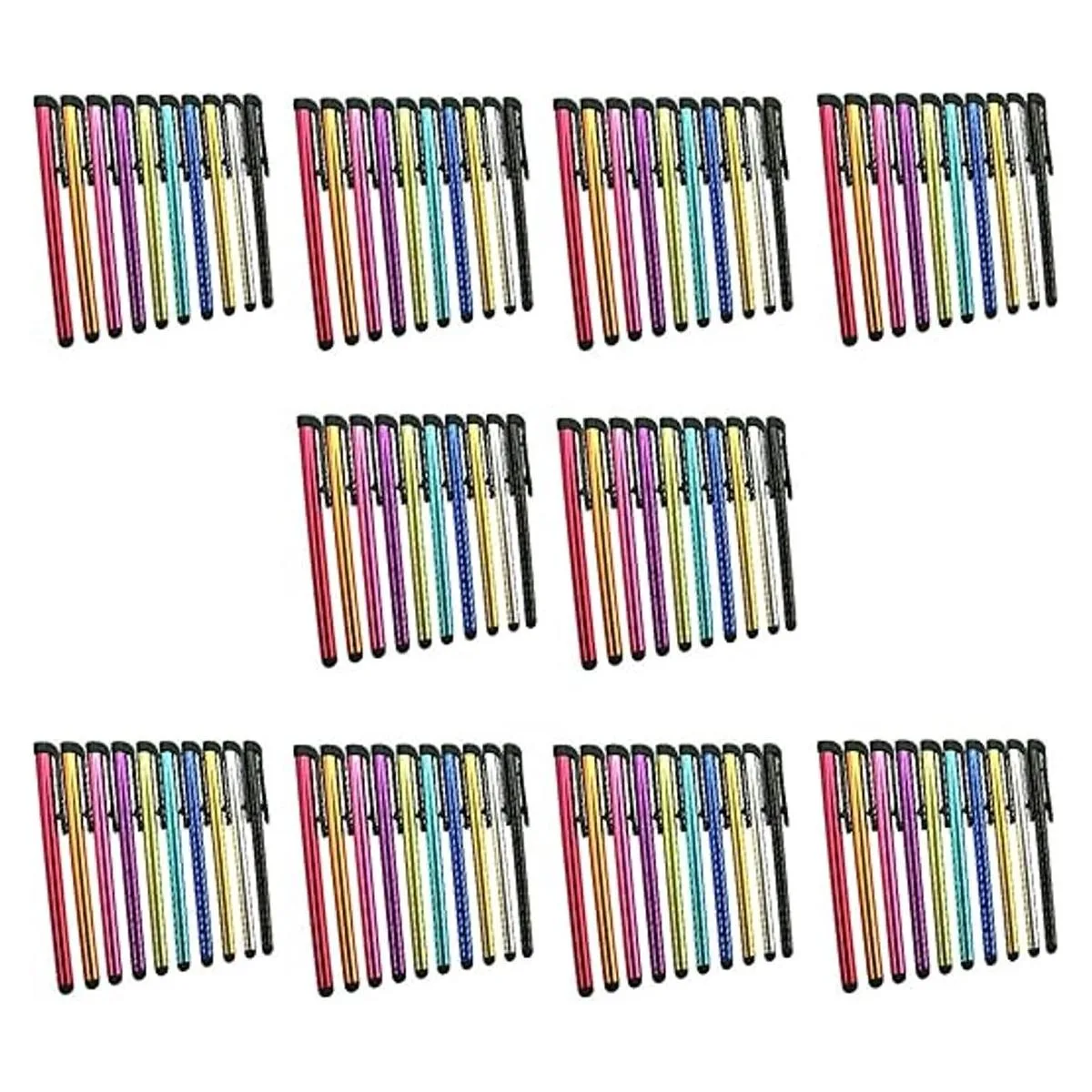 Lápiz capacitivo de metal para pantalla táctil compatible_1