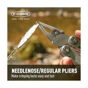 PERWIN Alicates multiherramienta 12 en 1 con mosquetón_2