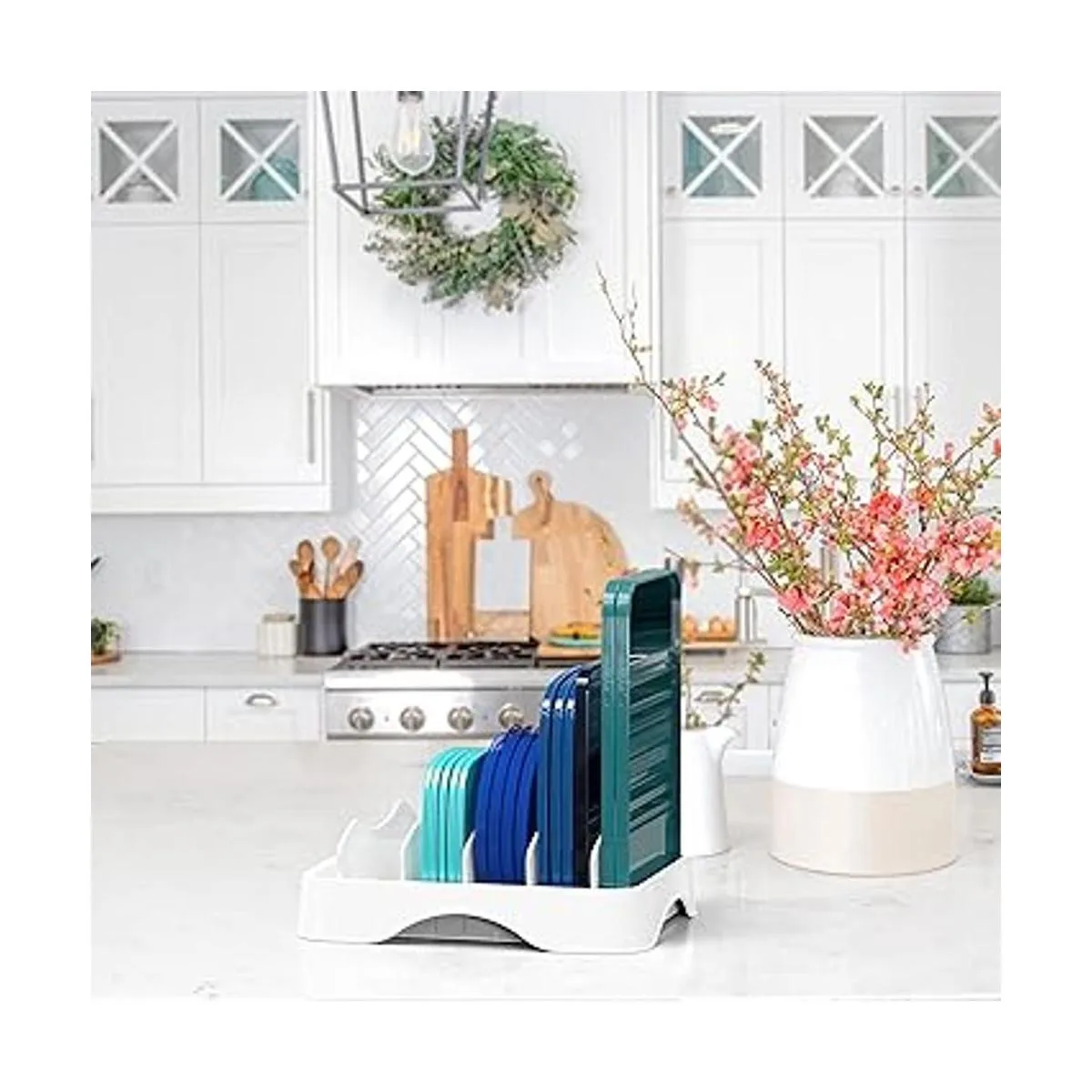 SimpleHouseware Organizador de tapas para recipientes de_2