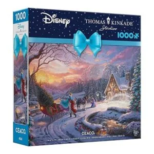 Ceaco Thomas Kinkade Holiday Cenicienta trayendo a casa_3