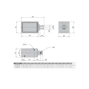 Fielect Electroimán electromagnético de 12 V 25 N tipo_3
