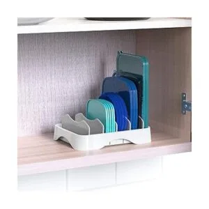 SimpleHouseware Organizador de tapas para recipientes de_3