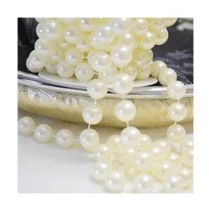 The Roll Cuentas de cristal de imitación de perlas de_4