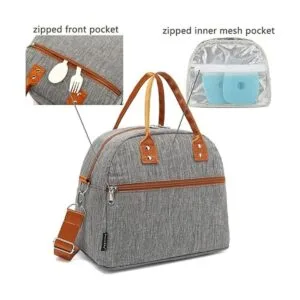 FlowFly Bolsa de almuerzo aislada con correa de hombro_4