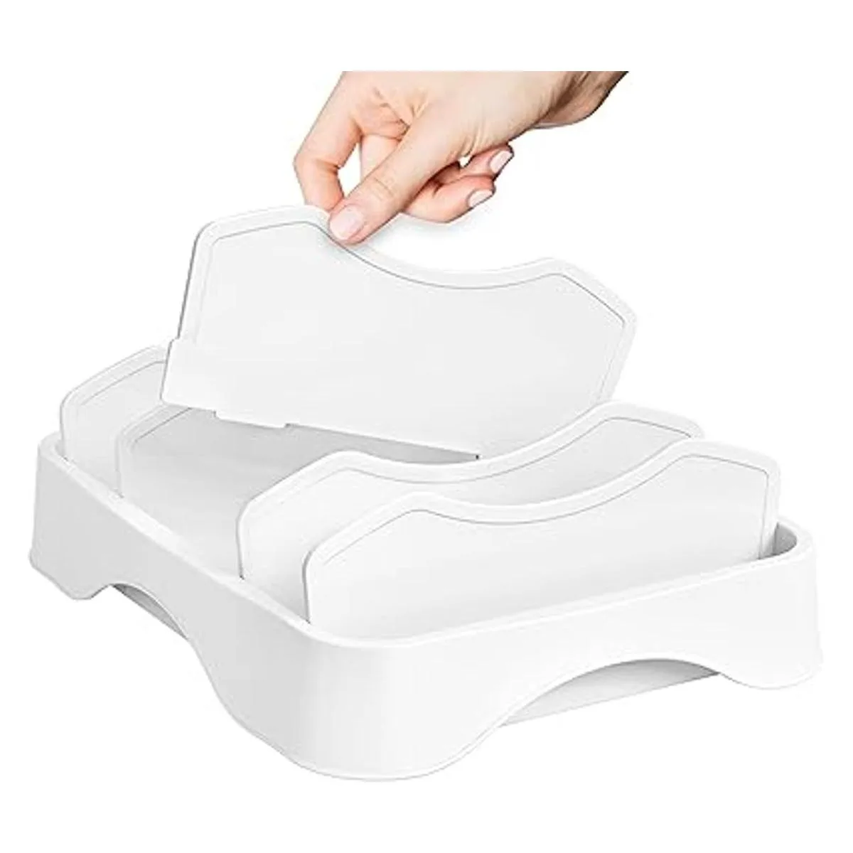 SimpleHouseware Organizador de tapas para recipientes de_6