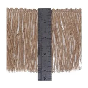 Encaje de yute con flecos de arpillera 4 pulgadas de_3